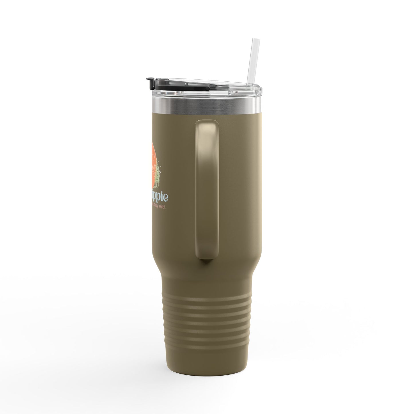 40oz Insulated Travel Mug - Perfect for Adventurers, Nature Lovers, and Coffee Enthusiasts, Ideal for Camping, Hiking, and Road Trips, [...]