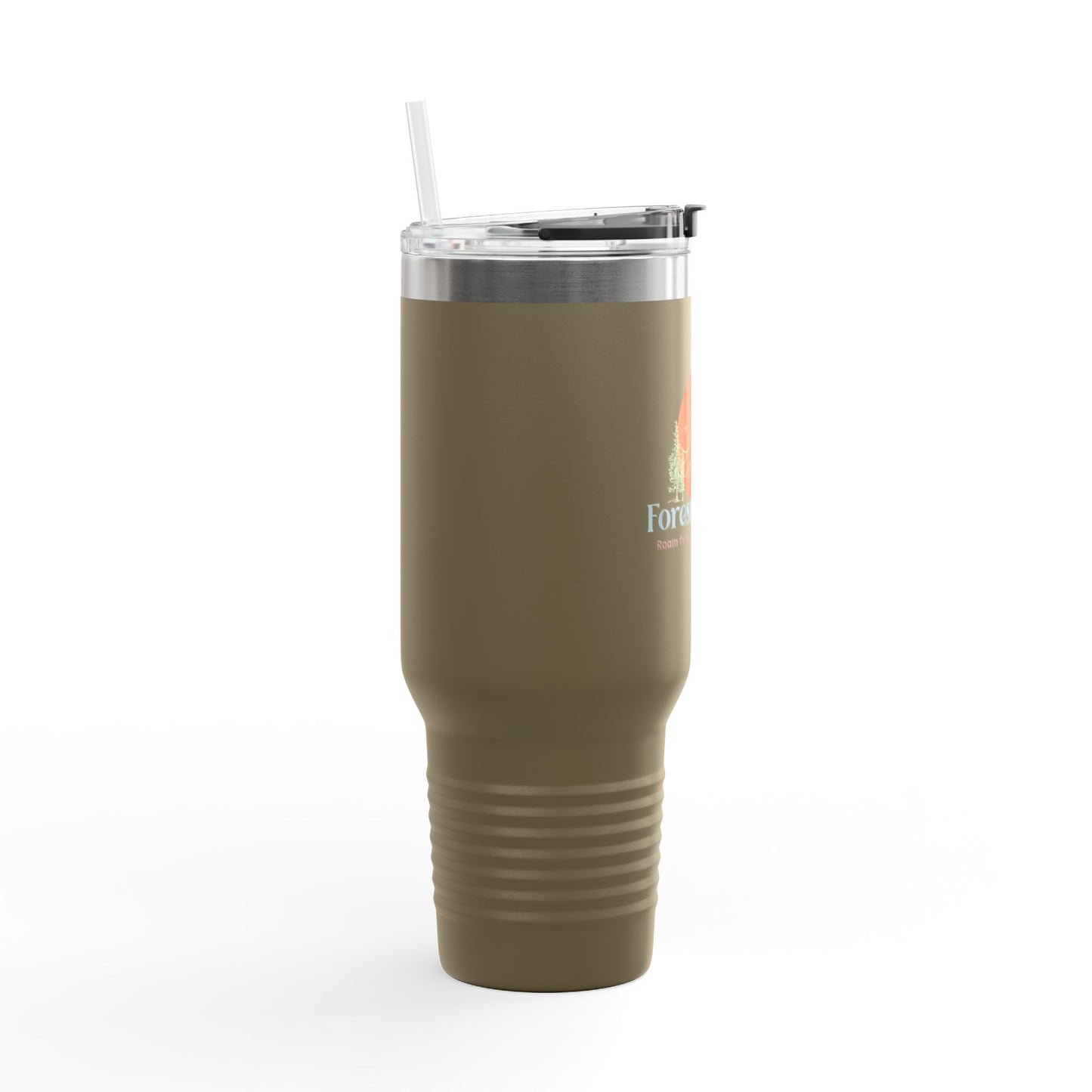 40oz Insulated Travel Mug - Perfect for Adventurers, Nature Lovers, and Coffee Enthusiasts, Ideal for Camping, Hiking, and Road Trips, [...]